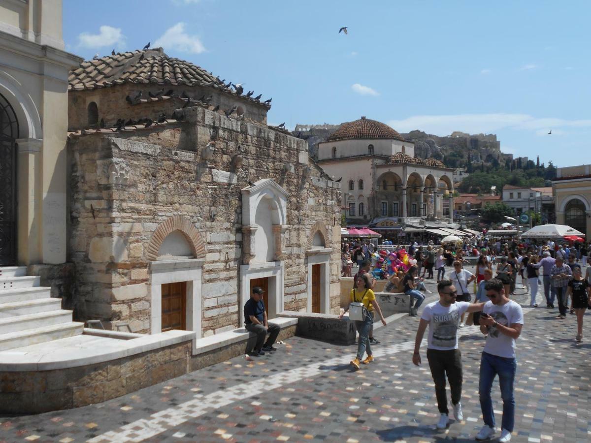 Monastiraki Flea Market & Metro Station Appartment Athén Kültér fotó