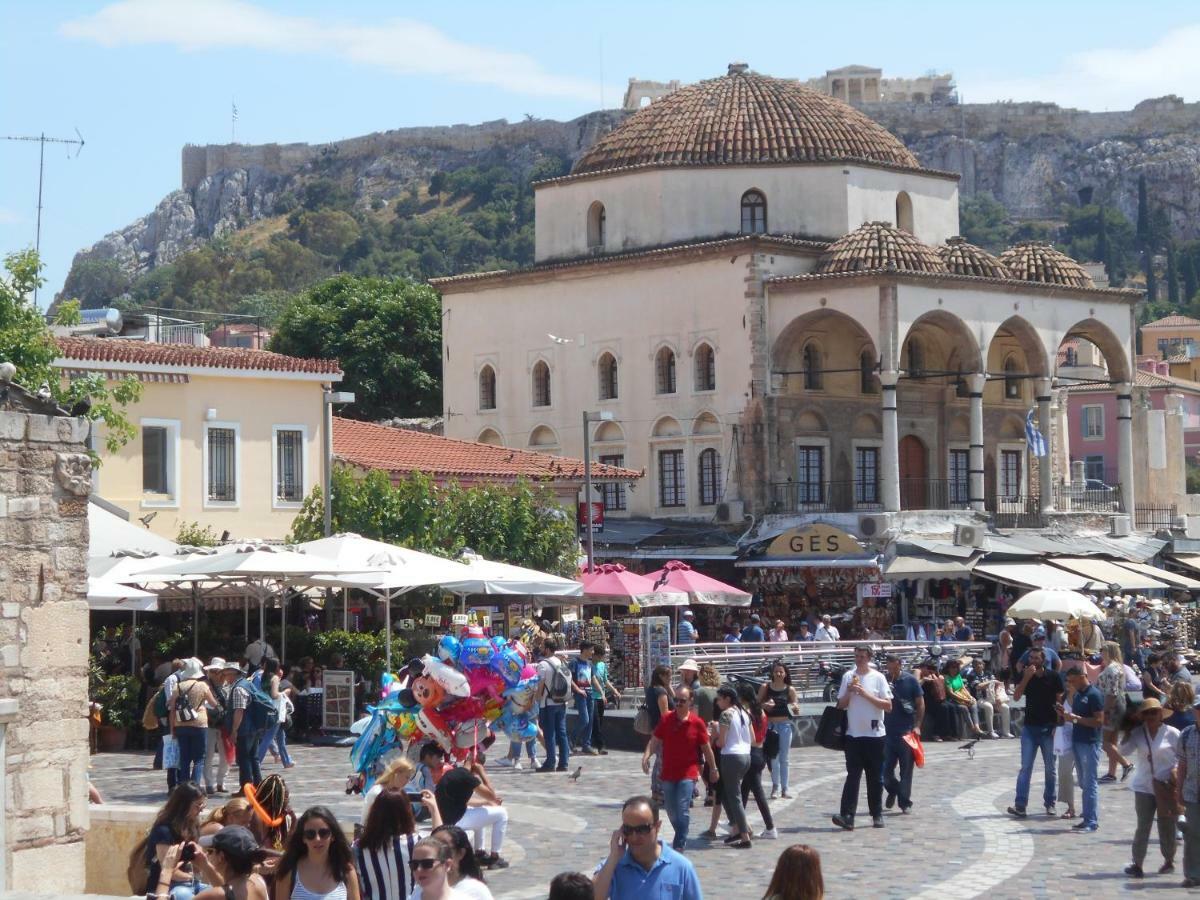 Monastiraki Flea Market & Metro Station Appartment Athén Kültér fotó